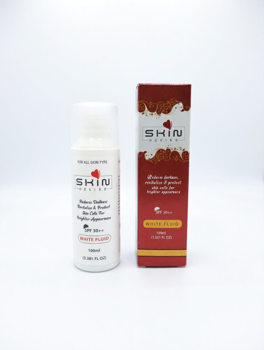 SPF 30++ White Fluid